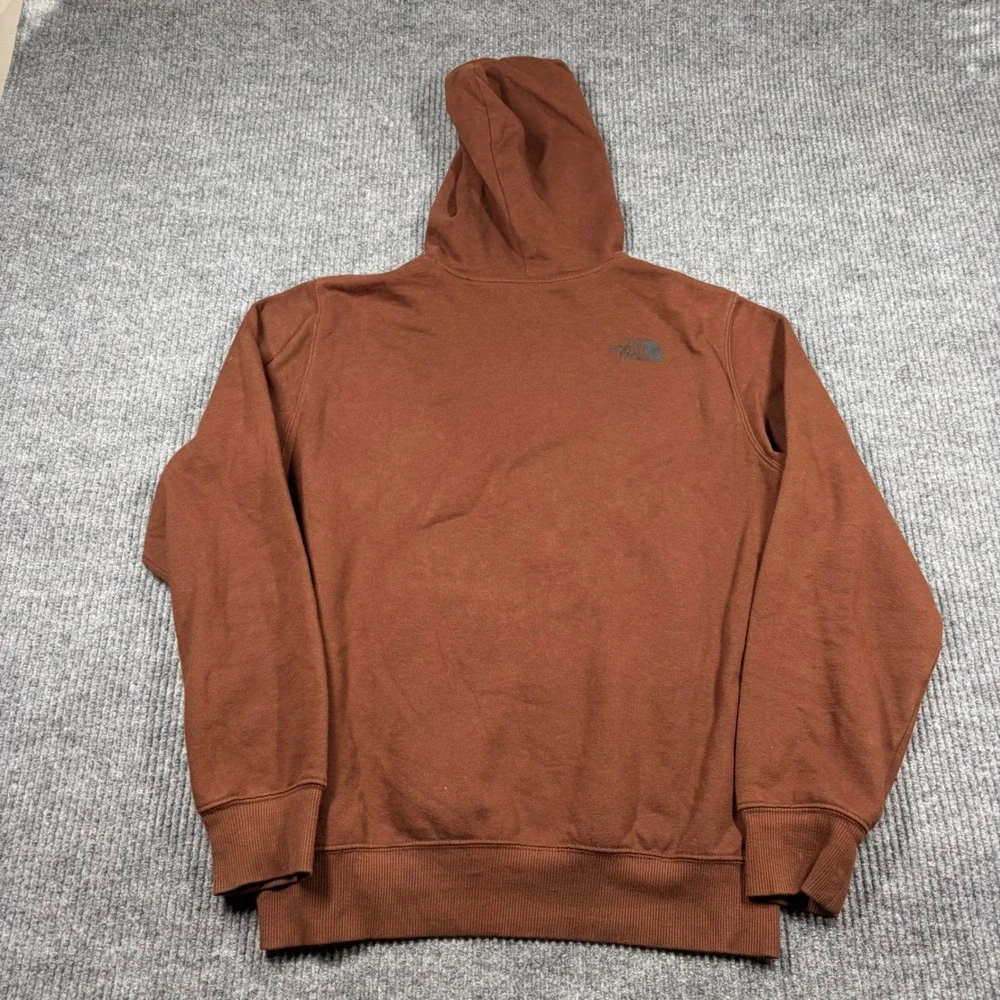 The North Face Hoodie Mens S Bear Graphic Pullover Brown  NF0A4M4M